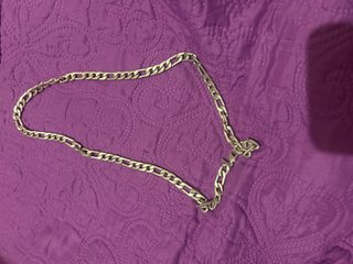 Cadena Figaro Plata Hombre