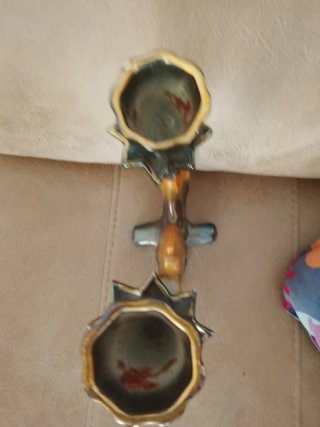 Candelabro de cerámica
