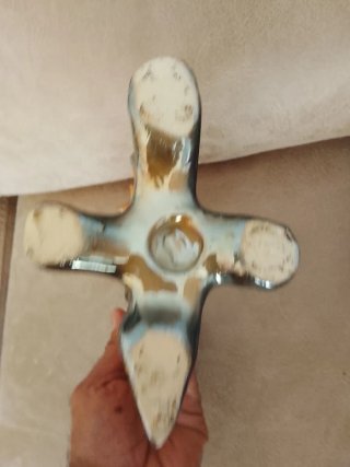 Candelabro de cerámica