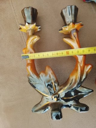 Candelabro de cerámica