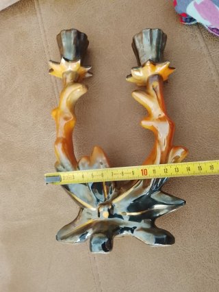 Candelabro de cerámica
