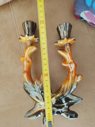 Candelabro de cerámica
