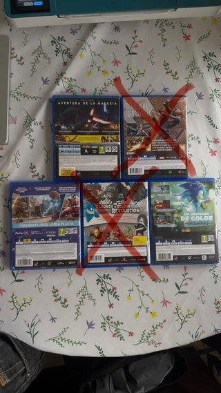Lote 3 Juegos PS4