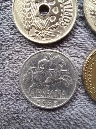 Lote 4 Monedas Antiguas España 1927-1953