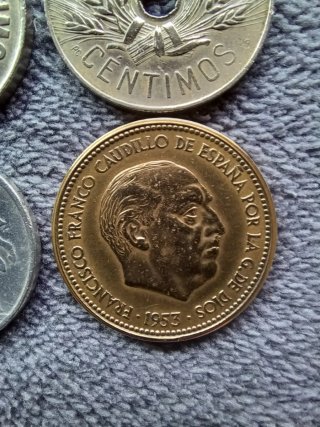 Lote 4 Monedas Antiguas España 1927-1953