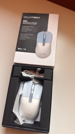 Pack Owlotech: mouse M95 e cuffie DeskBuds