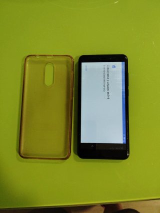 Teléfono Cubot Pantalla se ve con rallas
