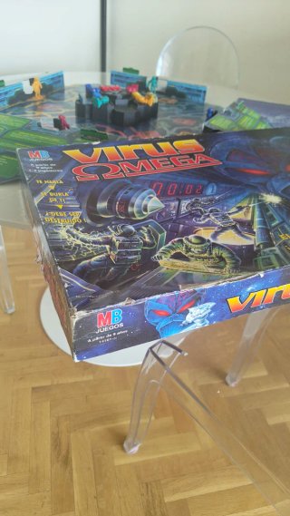 Virus Omega Juego de Mesa MB