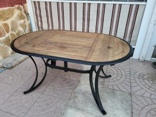 Mesa de exterior con 4 sillas