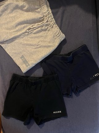 2 pantaloncini da allenamento Allsix + 1 grigio