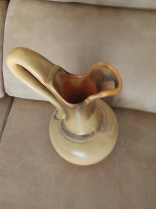 Jarrón de porcelana con pájaros