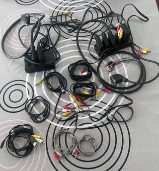 Lote Cables AV, RCA y Euroconector