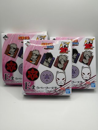 Naruto Ichiban Kuji E Prize x3 Sellados