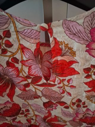 Vestido midi vuelo Zara estampado floral