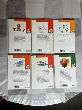 Pack 6 libros infantiles / juveniles en catalán
