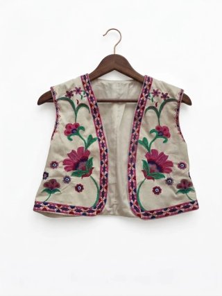 Chaleco Boho Chic Bordado