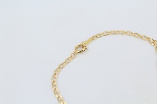 Pulsera Dedo Maneta Oro 18k Letra A. R:04-00264.