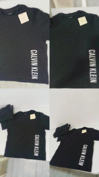 Maglietta Calvin Klein Nero Uomo L/M