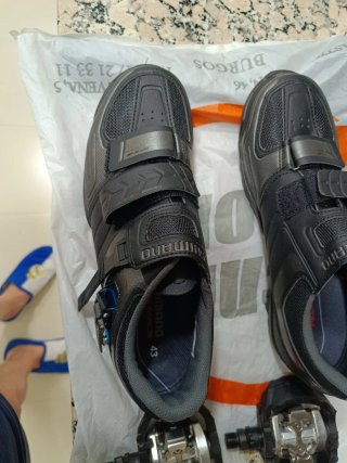 Zapatillas Ciclismo y Pedales Shimano