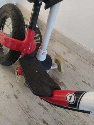 Lote Bicicleta Equilibrio y Monopatín