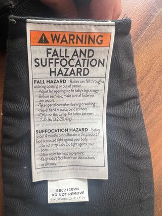 Mochila Porta Bebé Ergobaby Negra