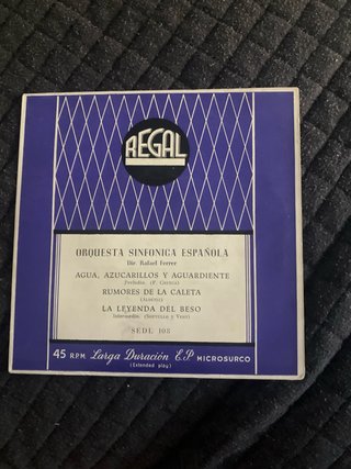 2 Discos singles Orquesta Sinfónica Española