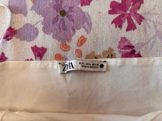 Top Zara bianco