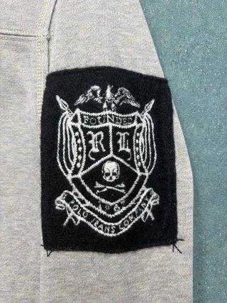 Ralph Lauren Designer Hoodie Grey Premium Streetwear Y2K Style 021