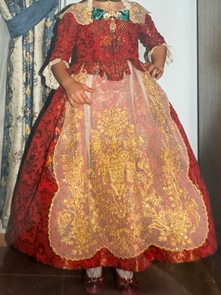Traje de Fallera Niña Carmen asins