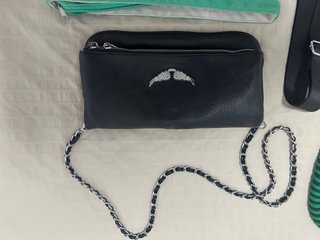 Lote 3 bolsos: Zadig & Voltaire, playa, morado