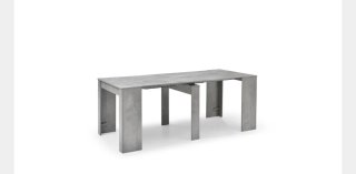Mesa extensible color piedra