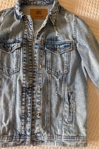 Chaqueta vaquera oversize DENIM WOMAN