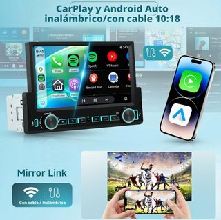 Radio Coche 1 DIN Hodozzy