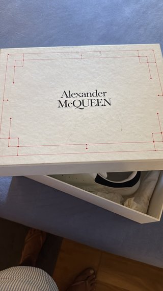 Alexander McQueen Zapatillas Blancas y Negras
