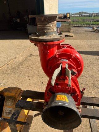 Bomba Riego VILPIN RP-7 + Multiplicador tractor