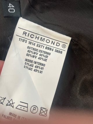 Blazer Richmond Grigio Donna