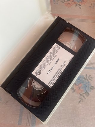 Pelicula VHS Batman y Robin (Español)