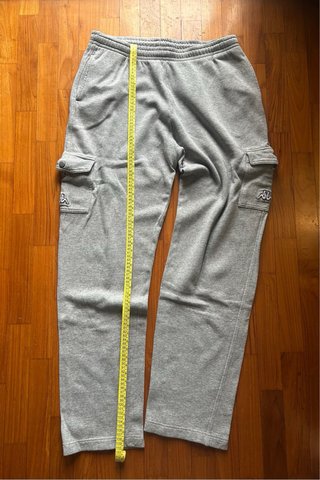 Pantaloni tuta cargo Kappa grigi vintage