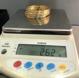 Pulsera Semanario 18kl Oro