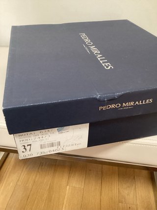 Botines Pedro Miralles Talla 37 Azul