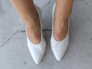 Zapatos Piel Blancos - T38