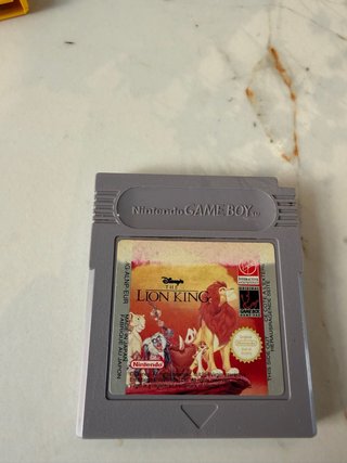 The Lion King Game Boy Cartucho