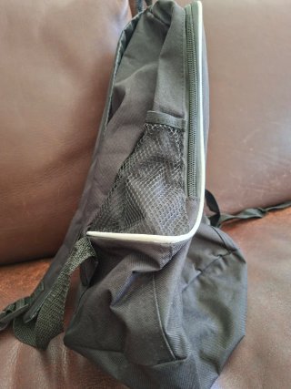 Mochila negra gimnasio