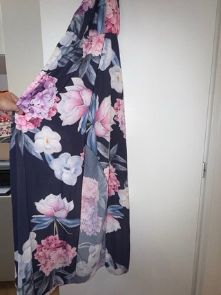 Abito lungo floreale