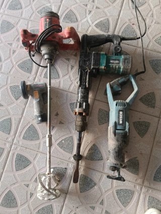 Lote de 3 herramientas eléctricas