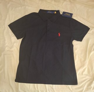 Polo Ralph Lauren Negro Nuevo con Etiquetas TallaM