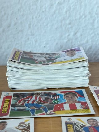 Lote cromos Este 17-18 Cristiano, Neymar Stars