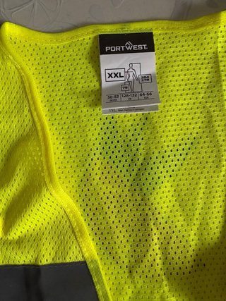 Gilet alta visibilità giallo fluo XXL