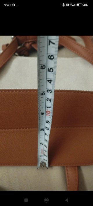 Borsetta piccola beige e marrone