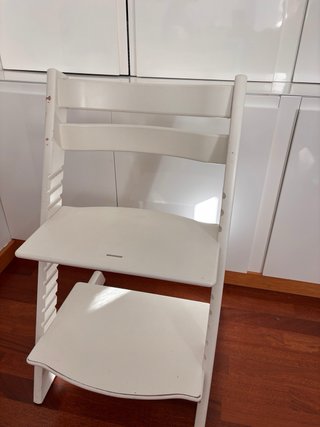 Silla Stokke Trona Blanca
